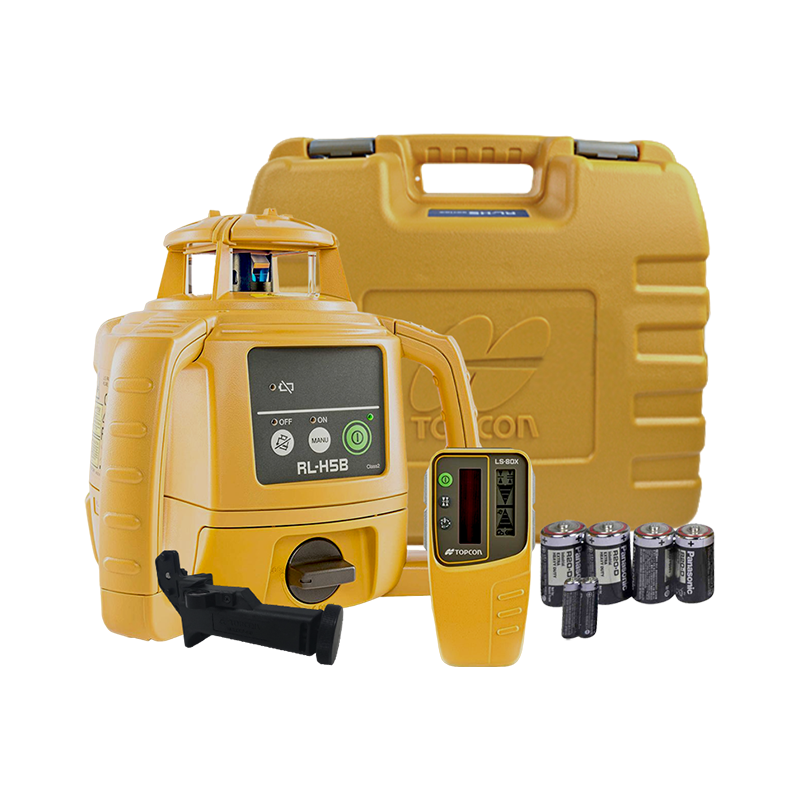 Topcon RL-H5B Rotating Laser (Dry Battery STANDARD - LS-80X Receiver)