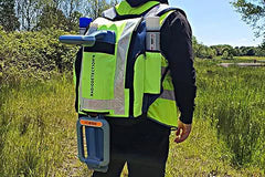 Backpack for Underground service locator equipment