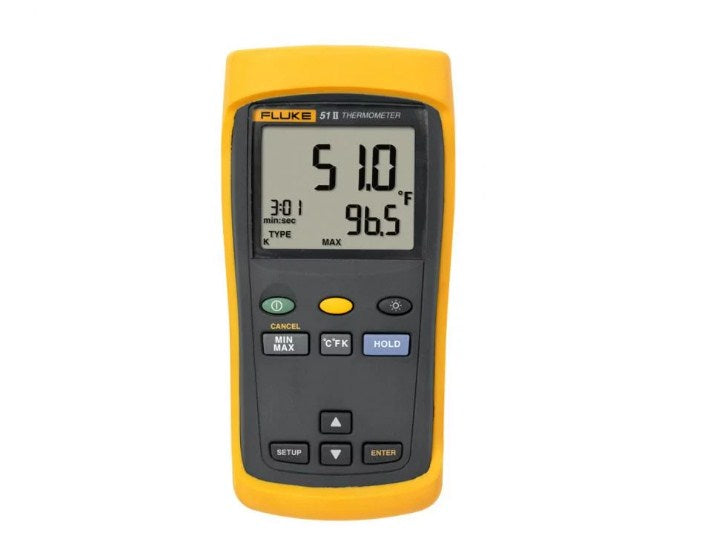 Fluke FLUKE-51-2 50HZ Single Input Thermometer (intl Version) (item no. 1281142)