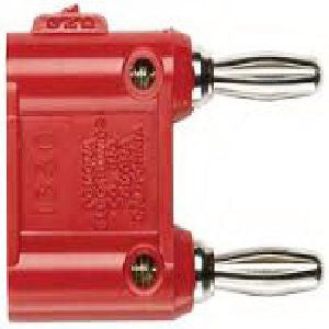 Fluke Pomona Double Banana Plug (red) (item no. 1632043)