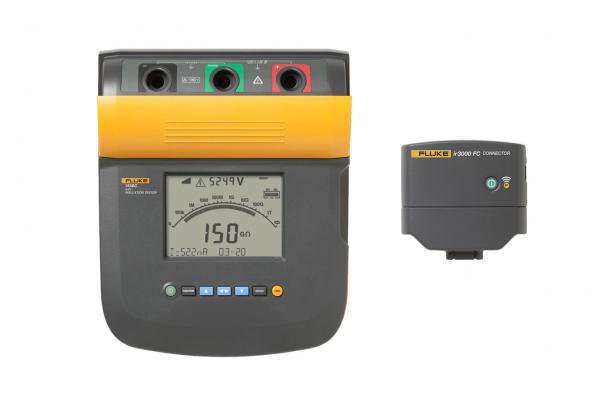 Fluke 1555C FC KIT 10kV Insulation Tester Kit W/ IR3000 FC Connector (item no. 4977469)