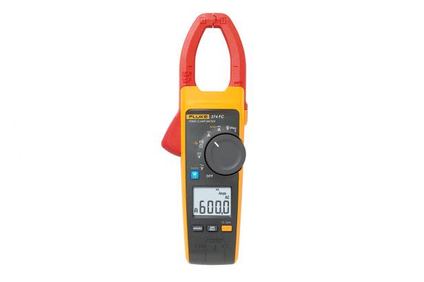 Fluke 374FC 600a AC/DC Trms Wireless Clamp Meter (item no. 4696001)