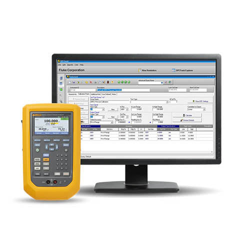 Fluke FLUKE-729/750SW BU729 300g FC Automatic Pressure Calibrator and DPC Track2 Software Bundle Package (item no. 4972518)