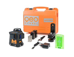 geo-FENNEL Geo6X SP Green 3 x 360 Multiline Laser Level, with hard carry case