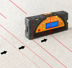 geo-FENNEL FL 275HV Tracking Rotating Laser Level with FR 77 MM Laser Receiver