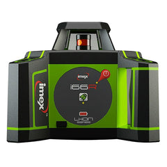 Imex i66R Rotating Laser Level Horizontal only with LRX6 Laser Receiver and Tripod & 5m Staff