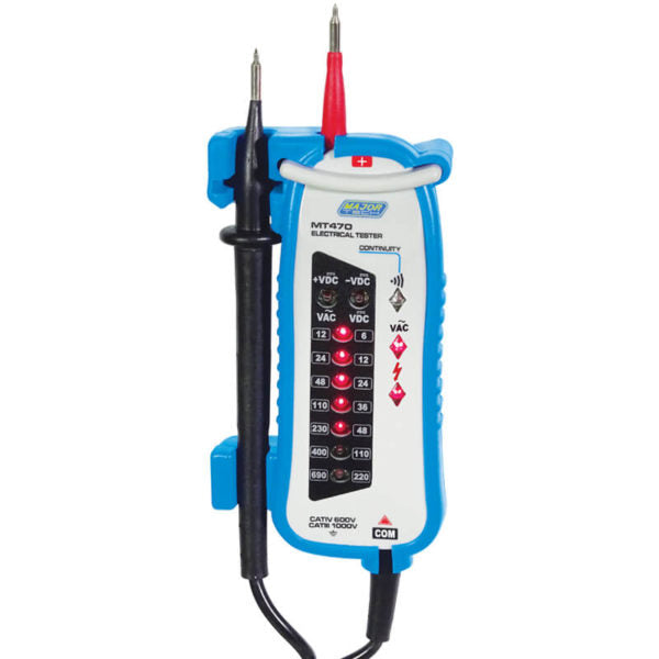 Major Tech MT470 LED Voltage Two-pole Tester