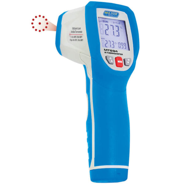 Major Tech MT694 1000°C Multipoint Laser Infrared Thermometer 1