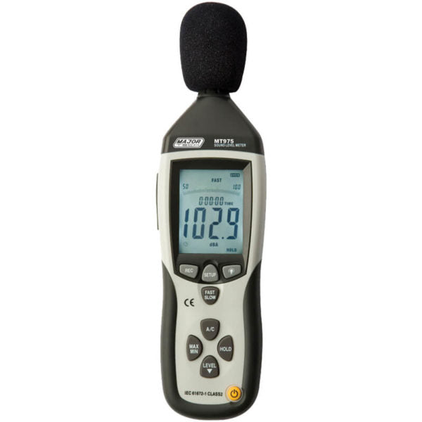 Major Tech MT975 Digital Sound Level Meter, c/w USB Logging 1