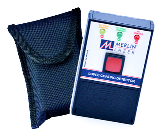 Merlin Lazer Low E Coating Detector, Pilkington K Glass and all low Emissivity Coatings, Coating Glass Gauge, glass tester